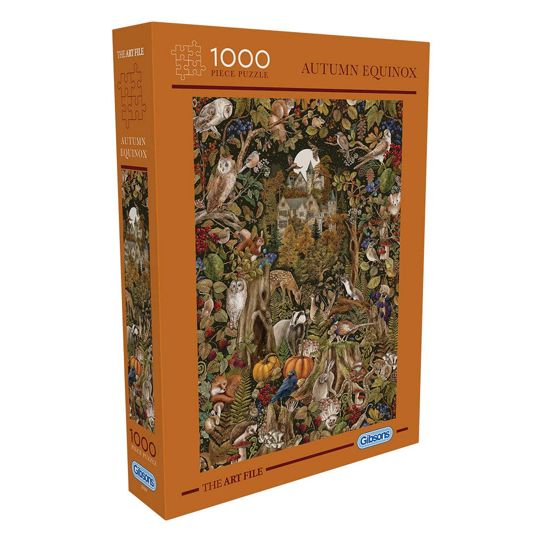The Art File: Autumn Equinox 1000 Piece Jigsaw Puzzle
