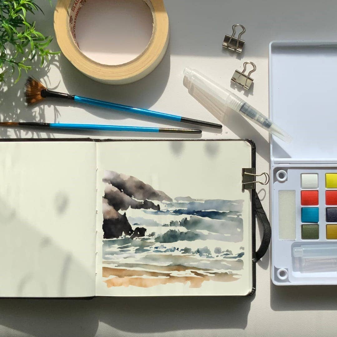 Art Sketchbook Journal 80 sheets 21cm x 13cm 09299550