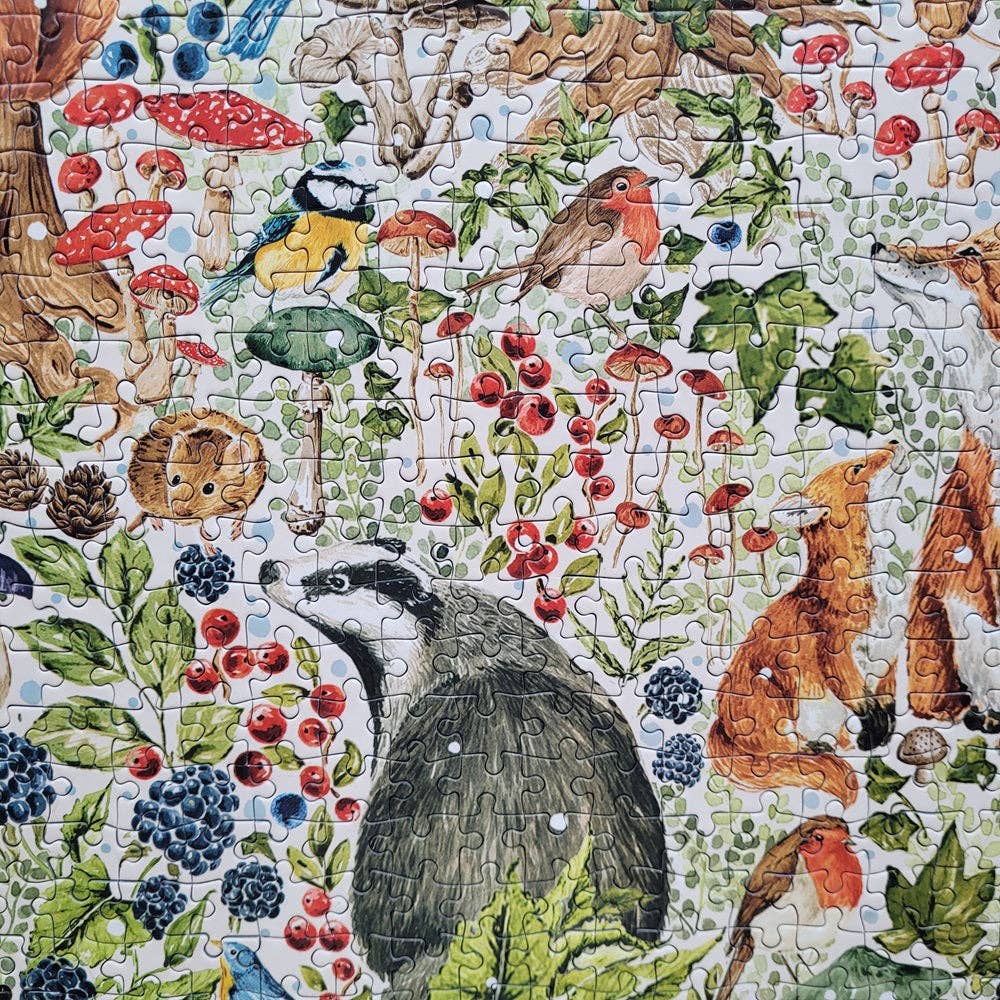 The Art File: Woodland Wildlife 1000 Piece Jigsaw Puzzle