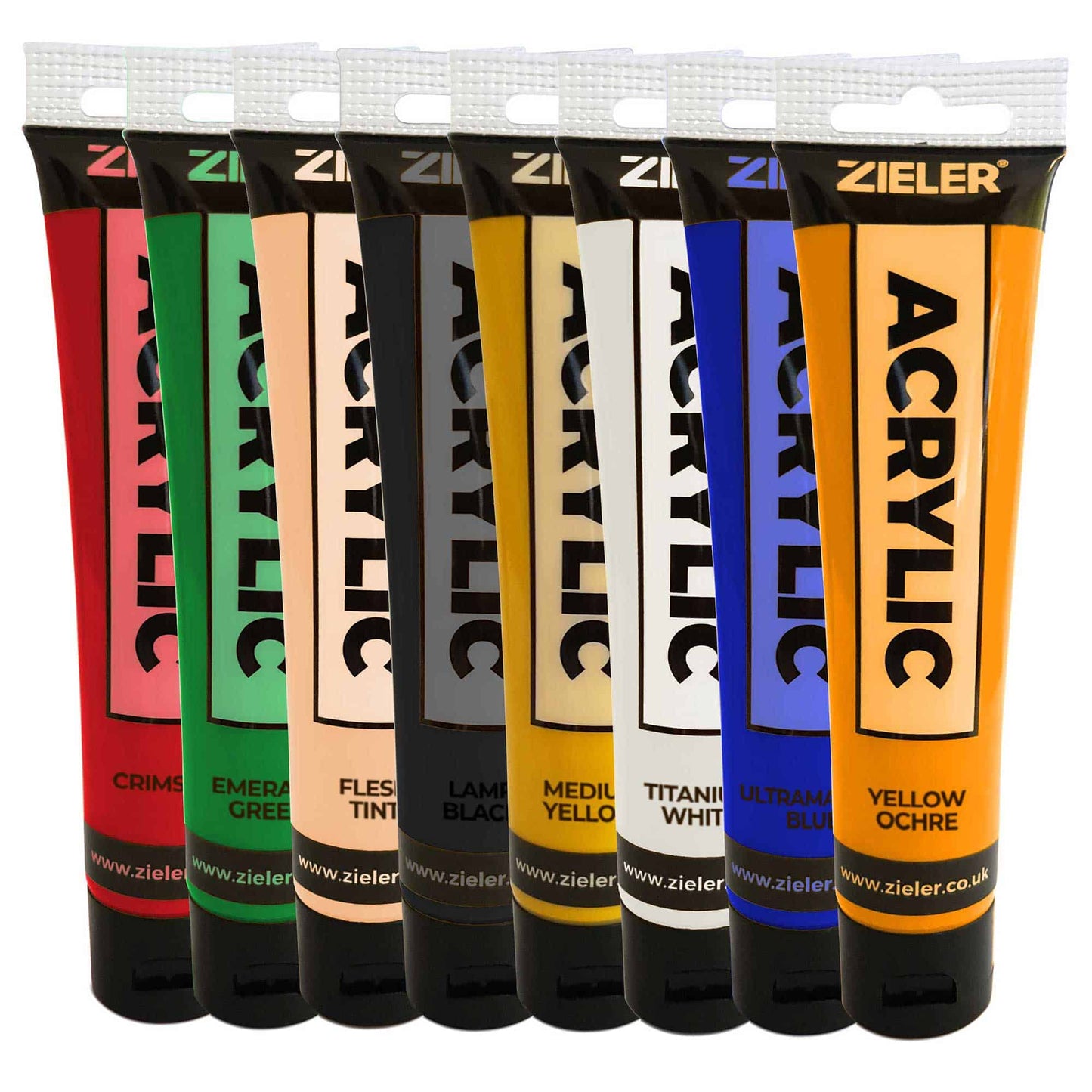 Premium Acrylic Paints Set – 8 High Pigment & Vibrant Colors