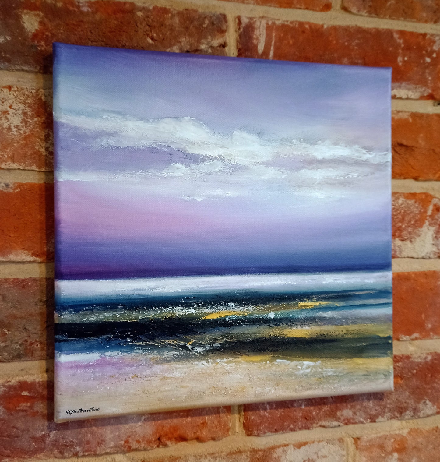 Evening Calm Seascape Canvas