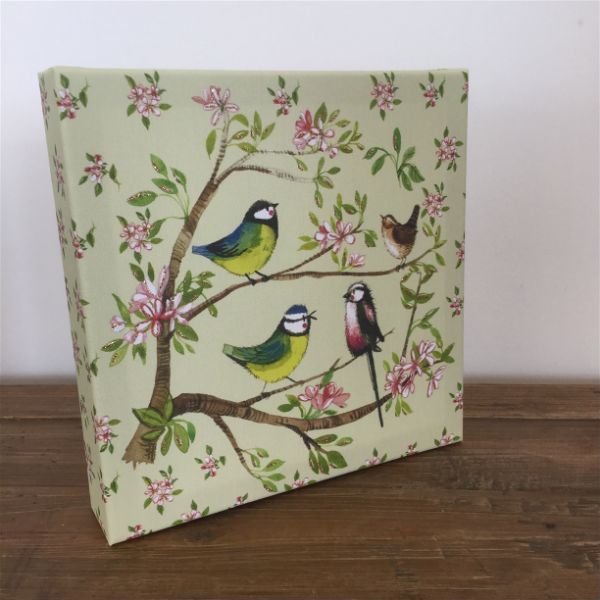 Garden Birds Small Canvas