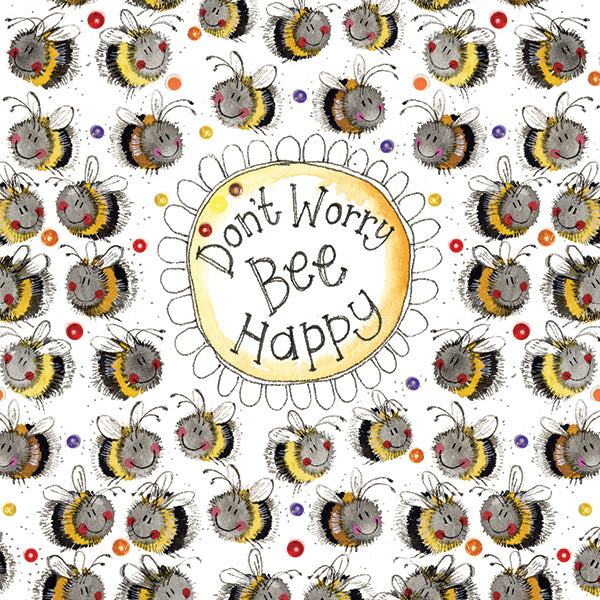 Bee Happy Greeting Card