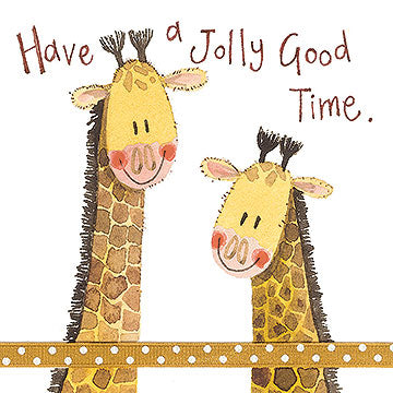 Giraffe Greeting Card