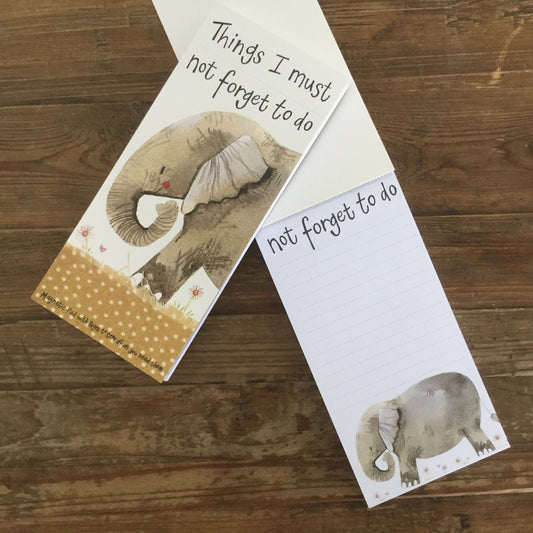 Nellie Elephant Magnetic To Do List