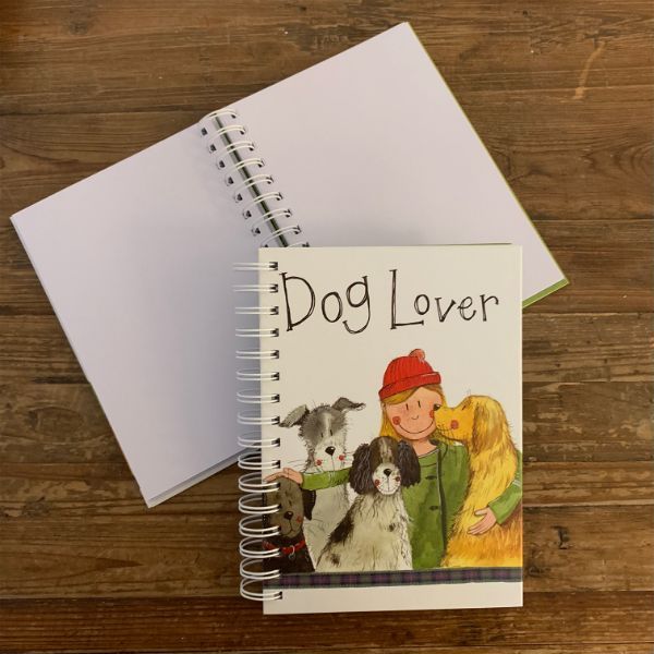 Dog Lover Spiral Journal