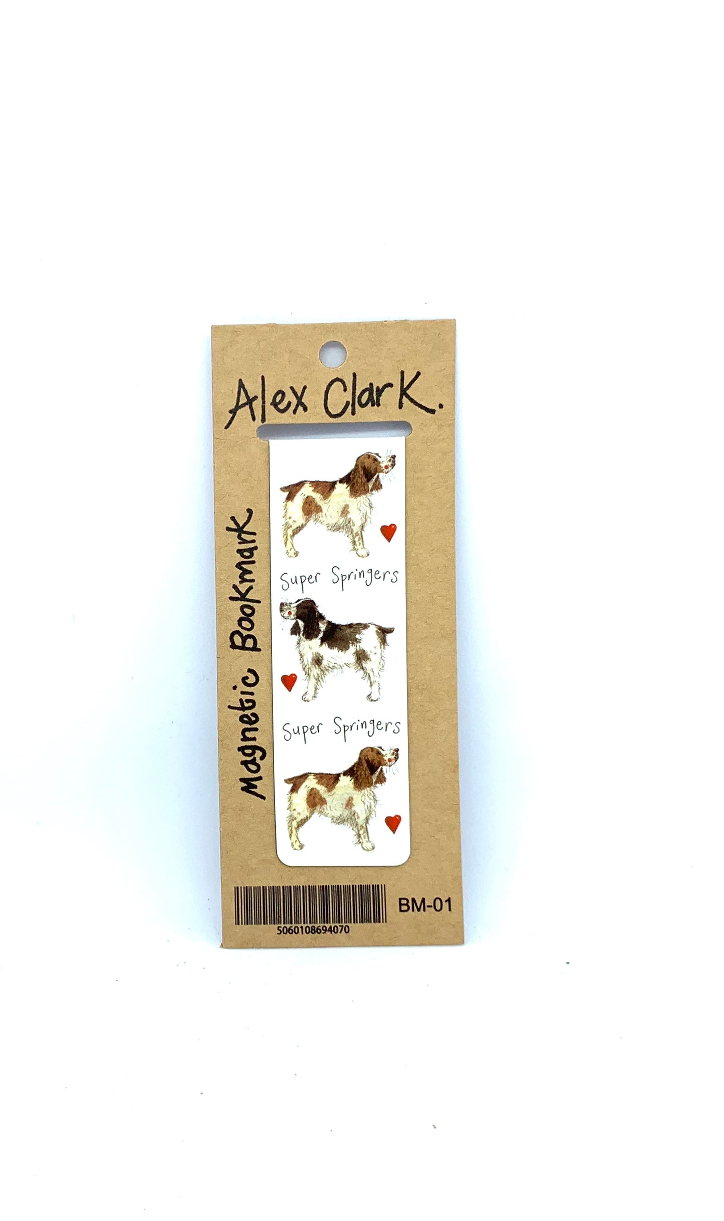 Super Springers Dog Magnetic Bookmark