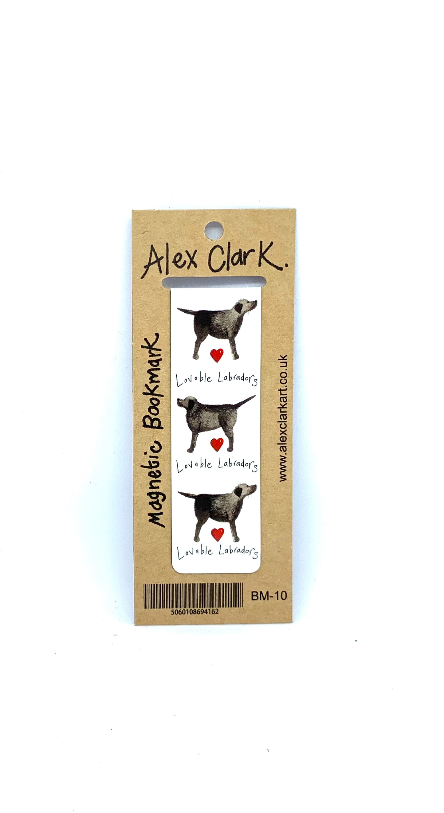 Lovable Labradors Dog Magnetic Bookmark