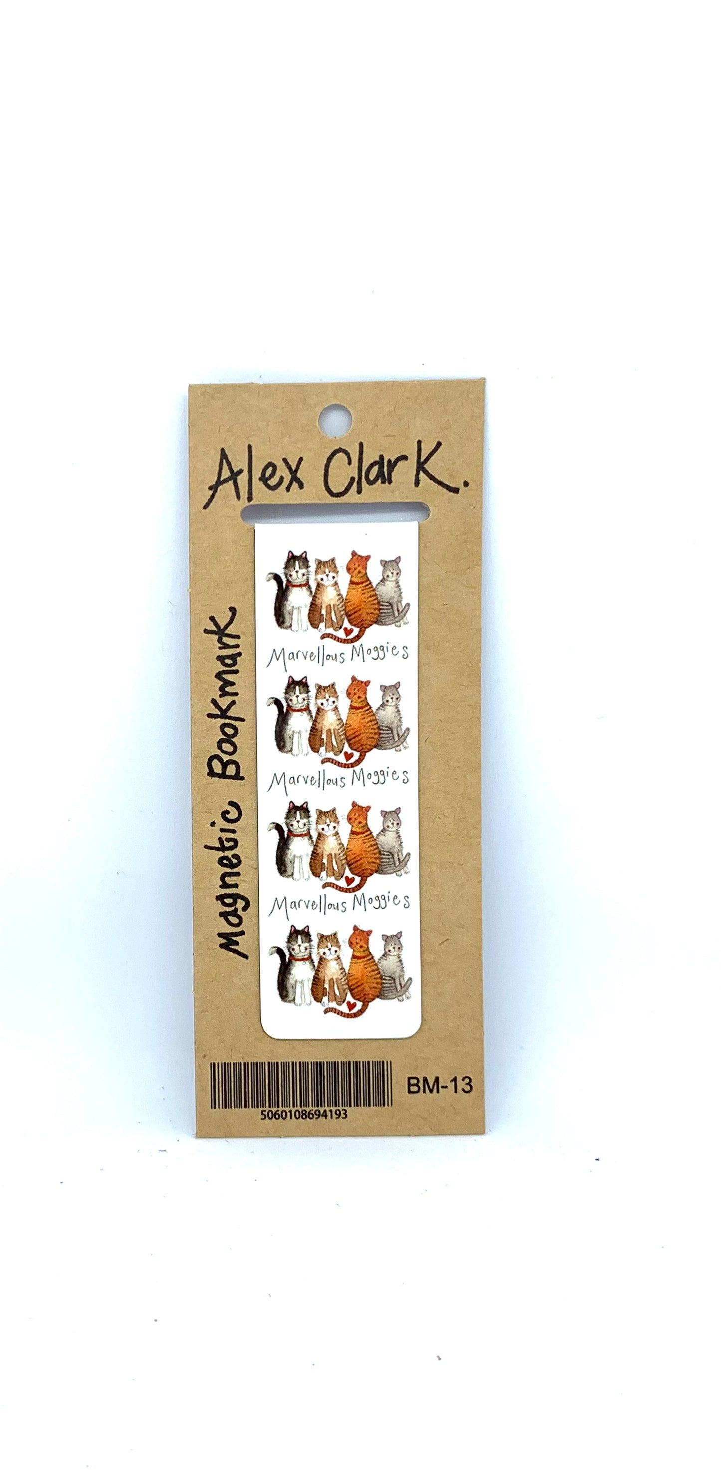 Marvellous Moggies Cats Magnetic Bookmark