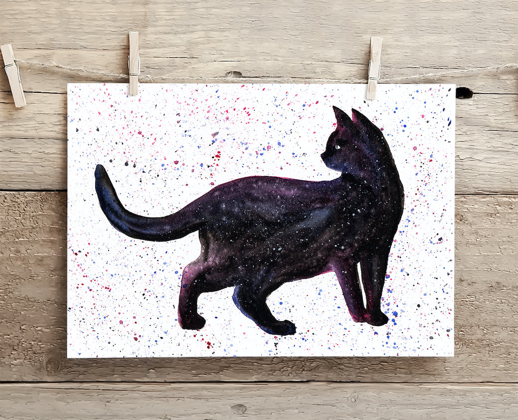 Cosmic Cat 4 - A4 Print