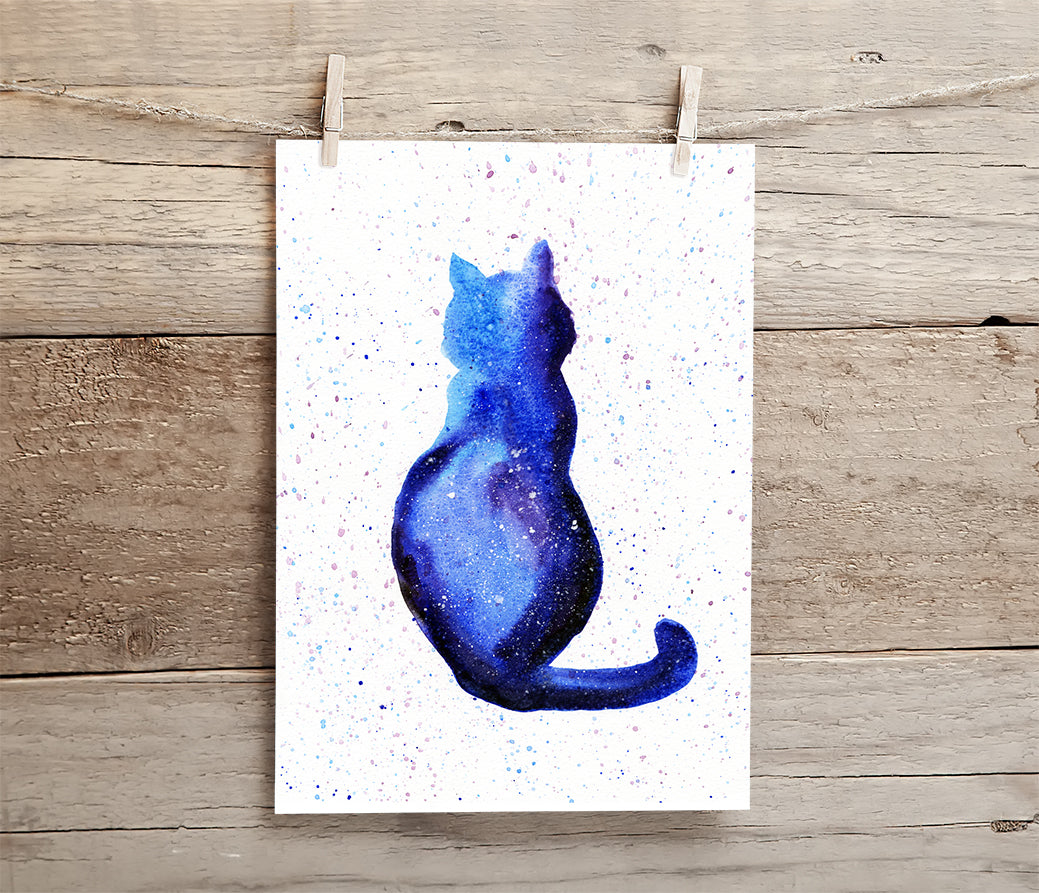 Cosmic Cat 5 - A4 Print