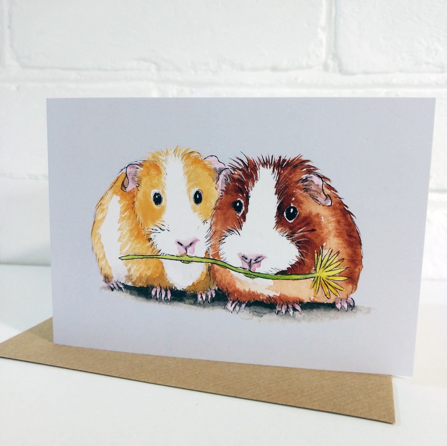 Guinea Pigs Card A6