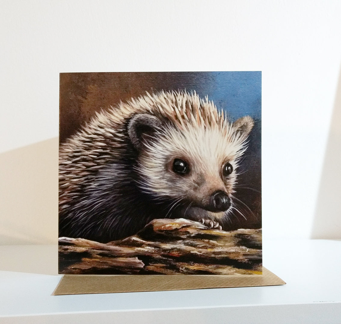 Hedgehog Greeting Card