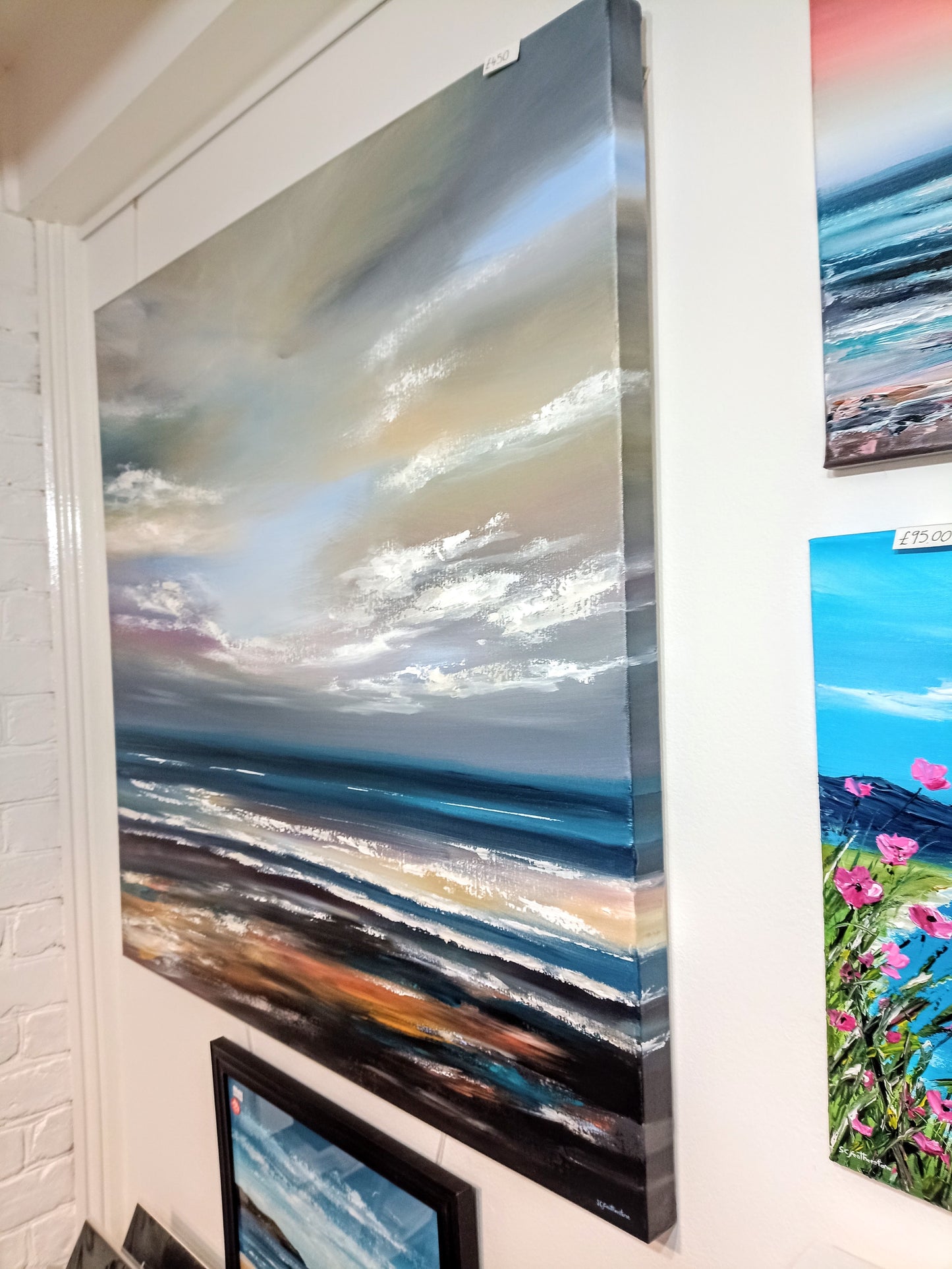 Large Seascape Canvas - SOLD