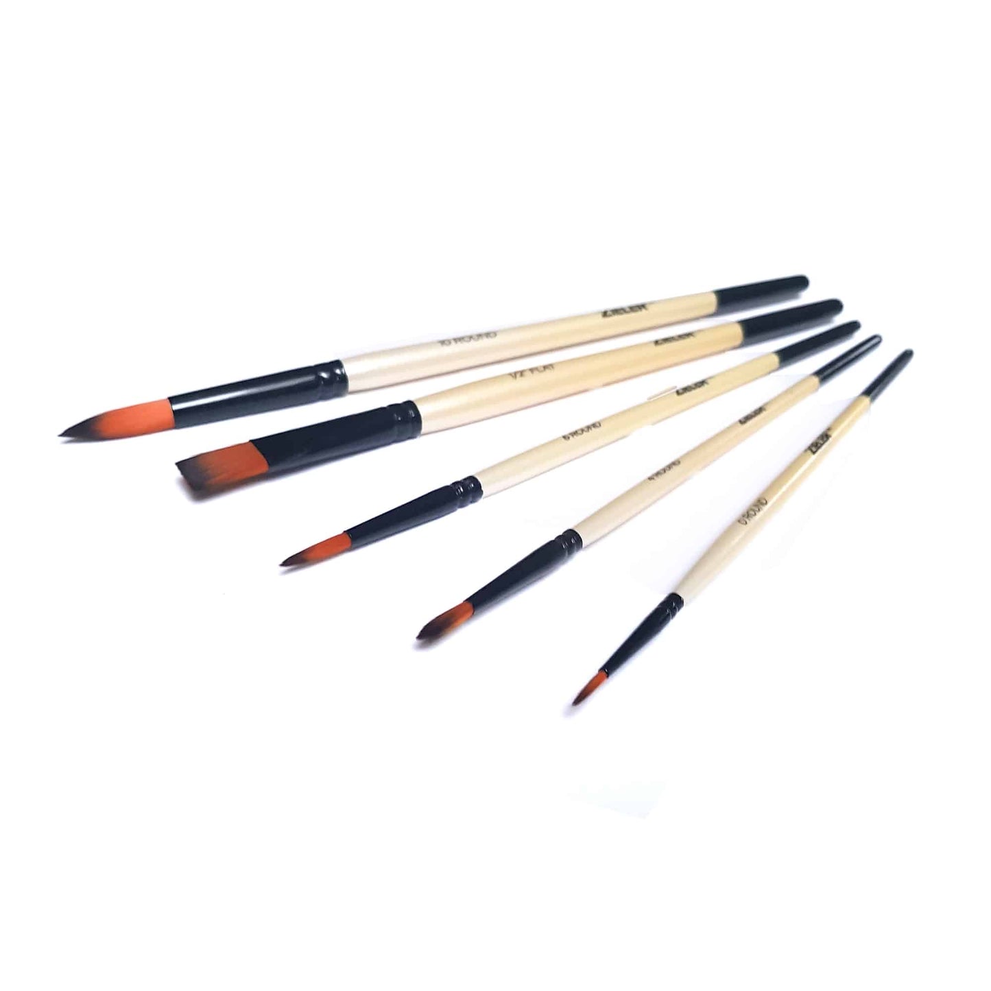 Premium Mixed Media Brush Wallet (Set of 5) - by Zieler