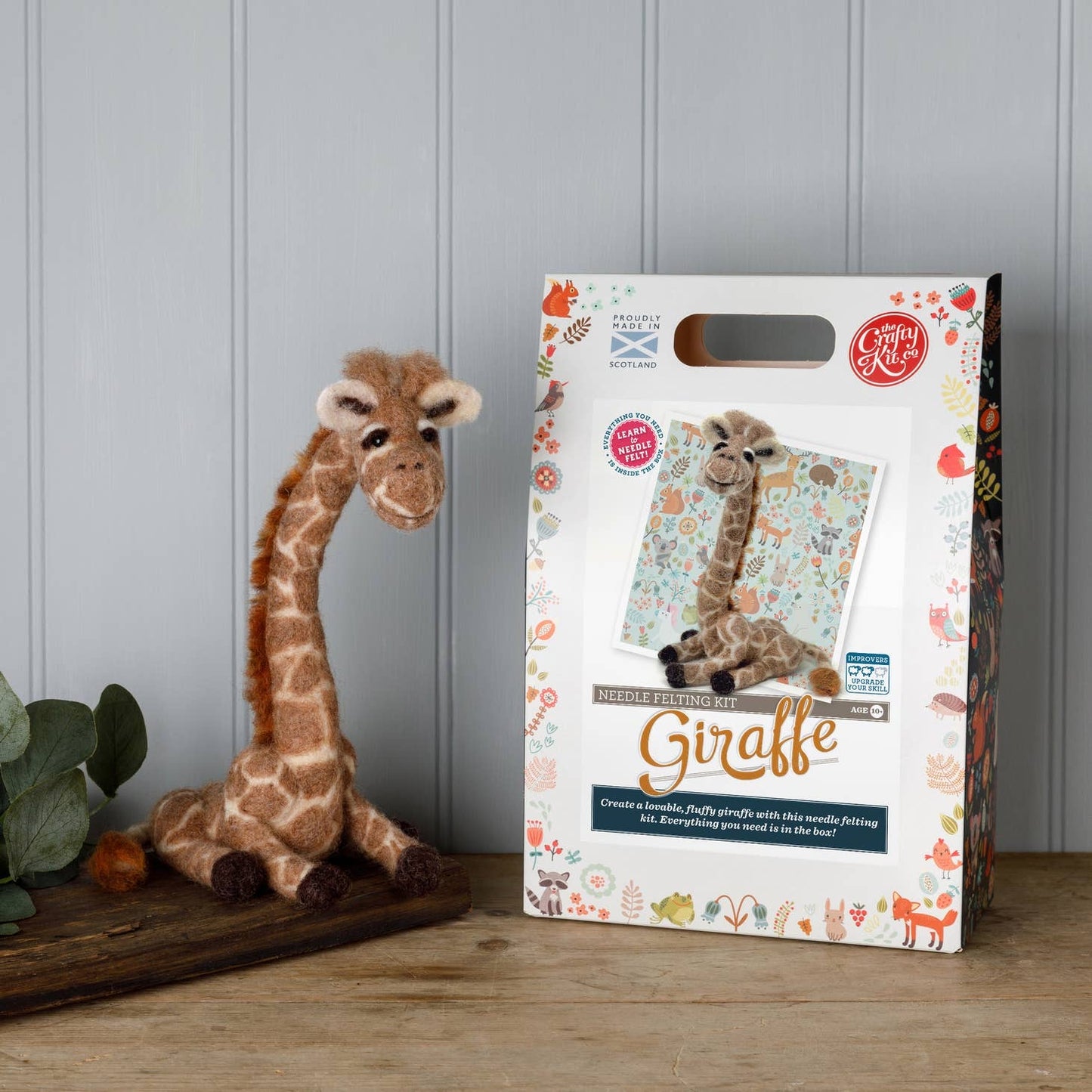 Giraffe Needle Felting Craft Kit
