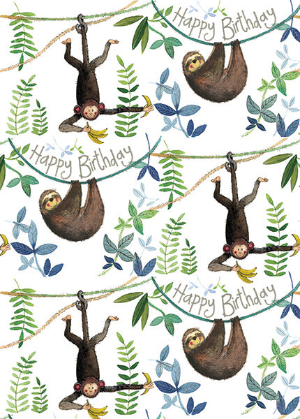 Jungle - Loose Sheet Gift Wrap