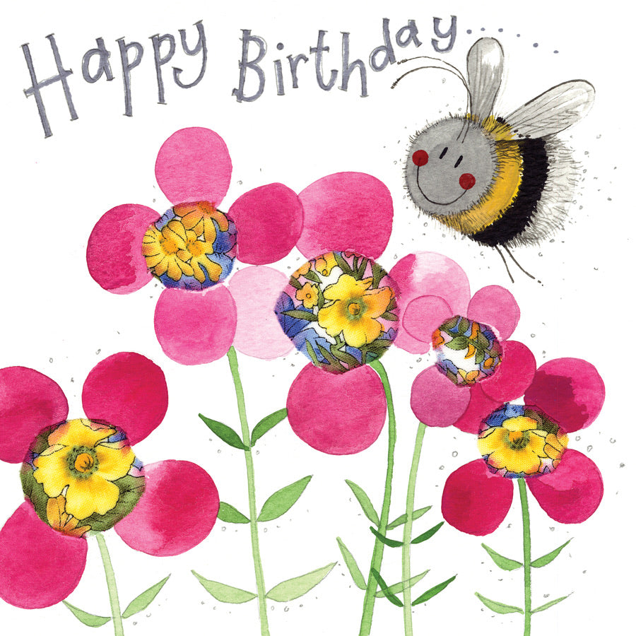 Birthday Bee Greeting Card