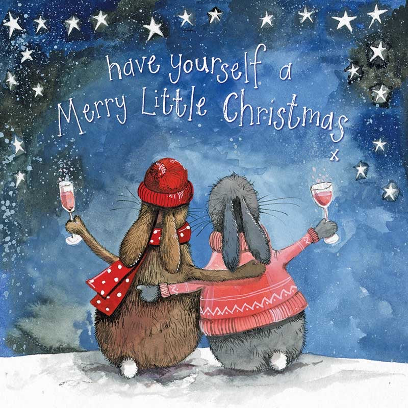 Christmas Drinks Christmas Card