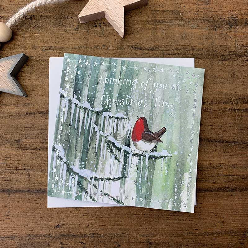 Thinking of You Christmas Card