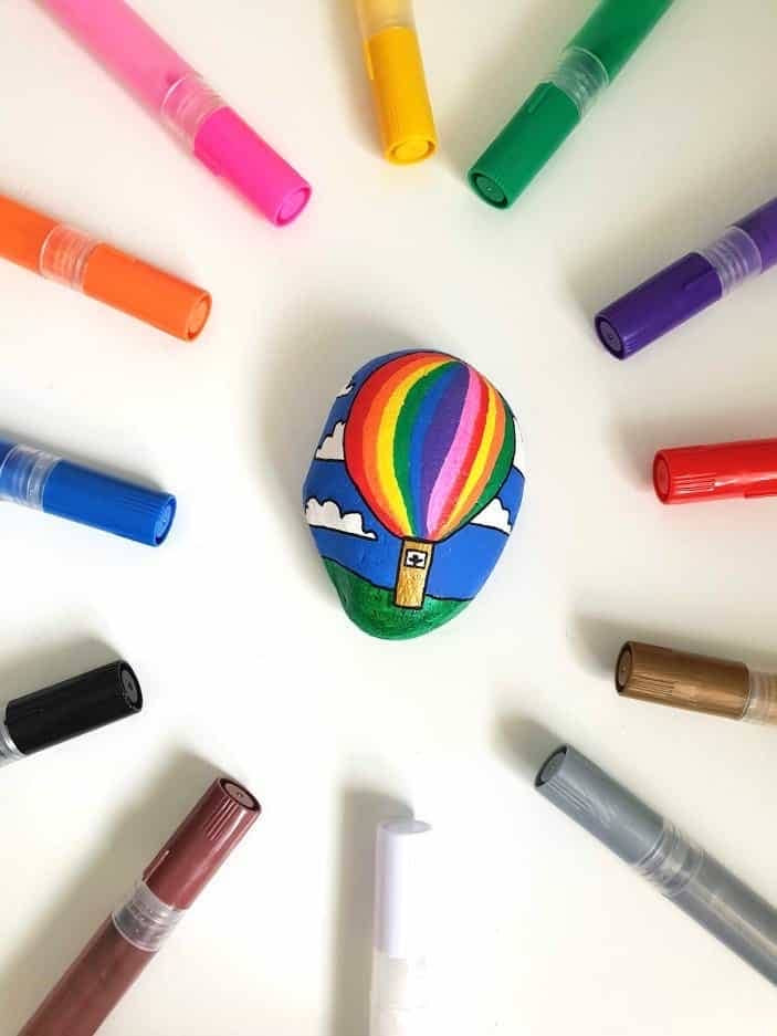 Acrylic Paint Marker Pens Fine tip 1.5mm Set of 12