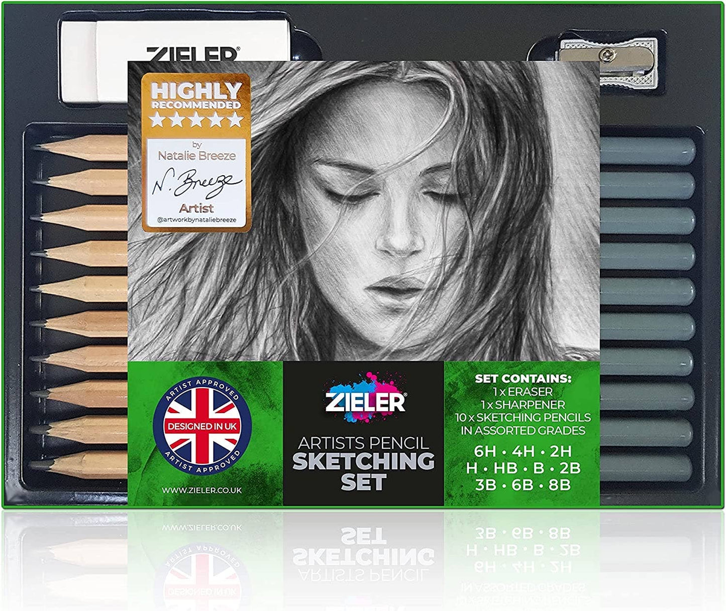 Sketching & Watercolour Starter Set by Zieler
