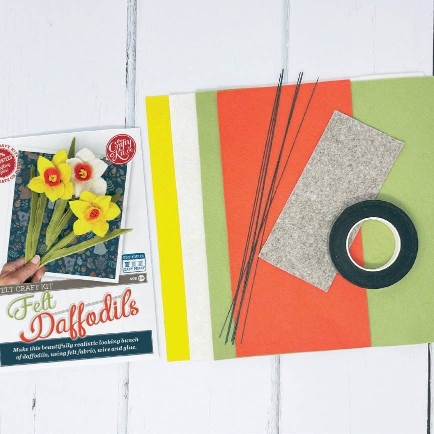 Daffodils Felt Craft Kit