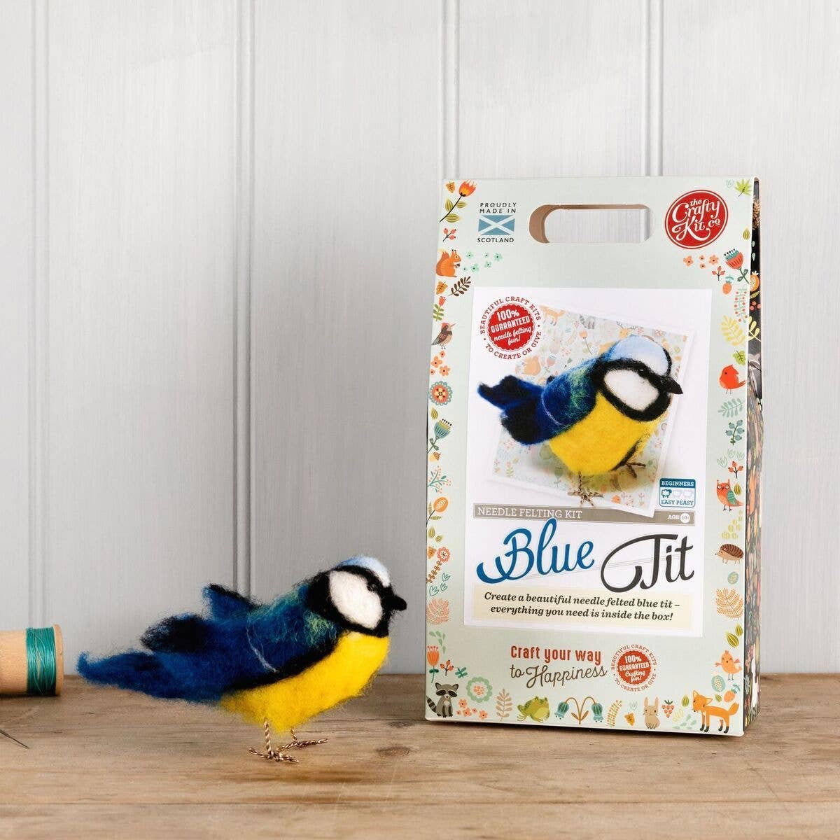 Blue Tit Needle Felting Craft Kit