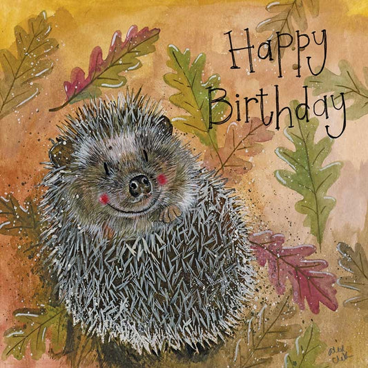 Hedgehog Birthday Card