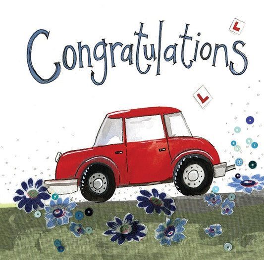Driving Test Congratulations Greeting Card