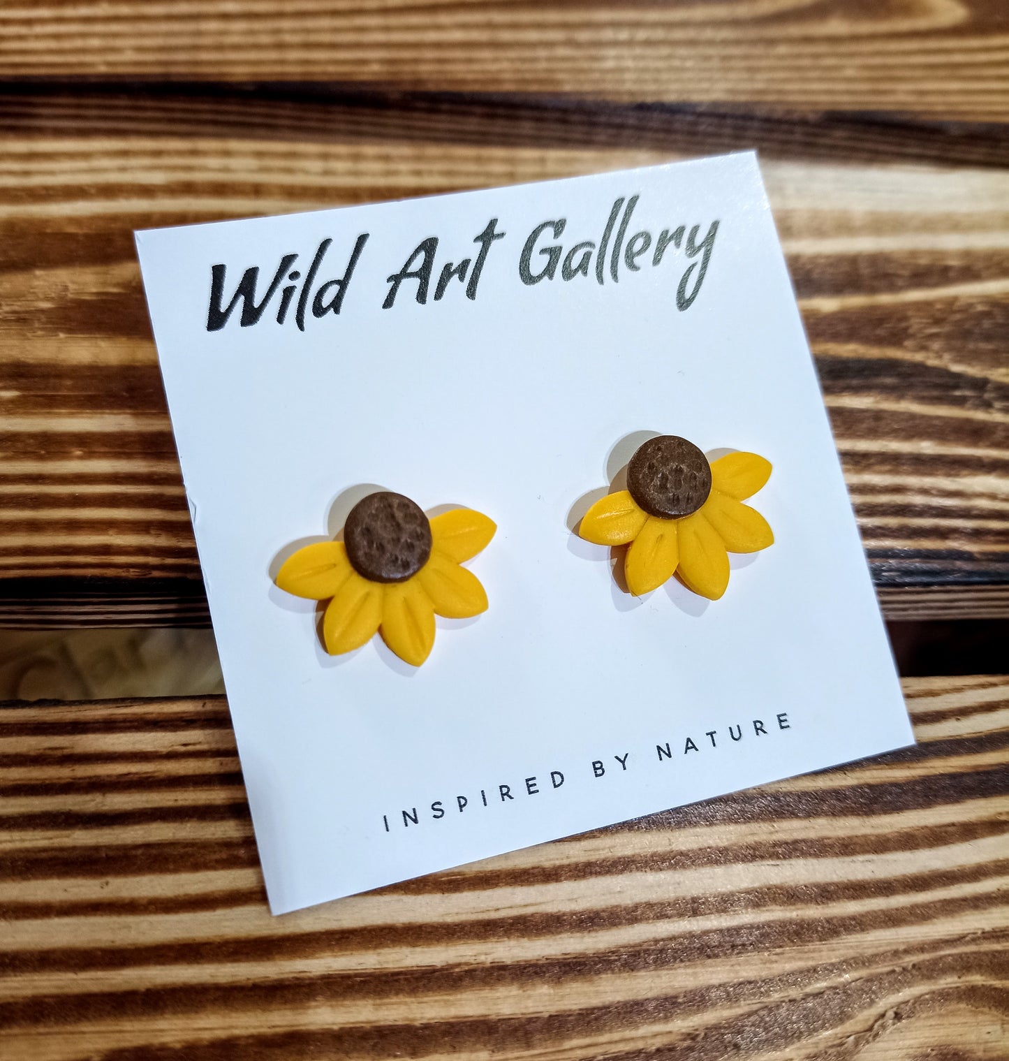 Sunflower Earring Studs