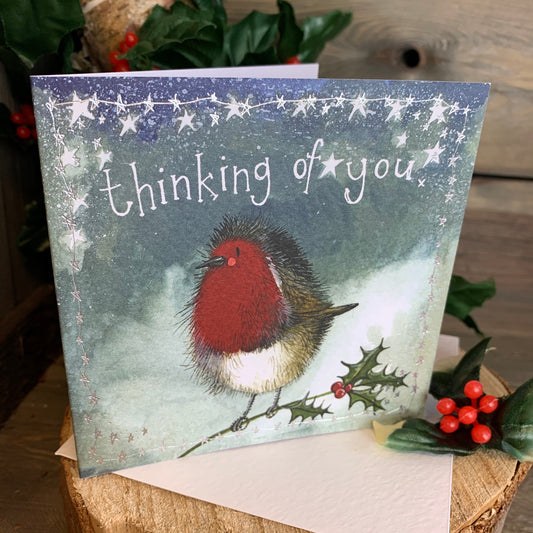 Thinking of You Christmas Card