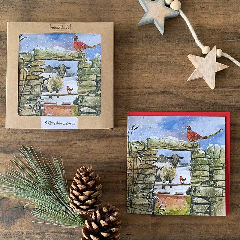 Christmas Sheep Boxed Cards
