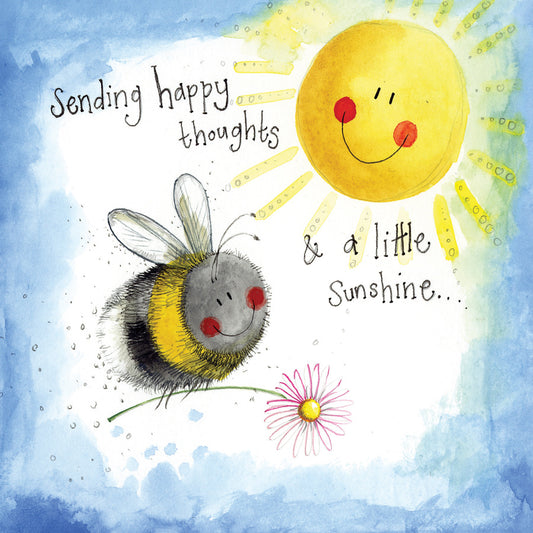 Happy Thoughts Greeting Card