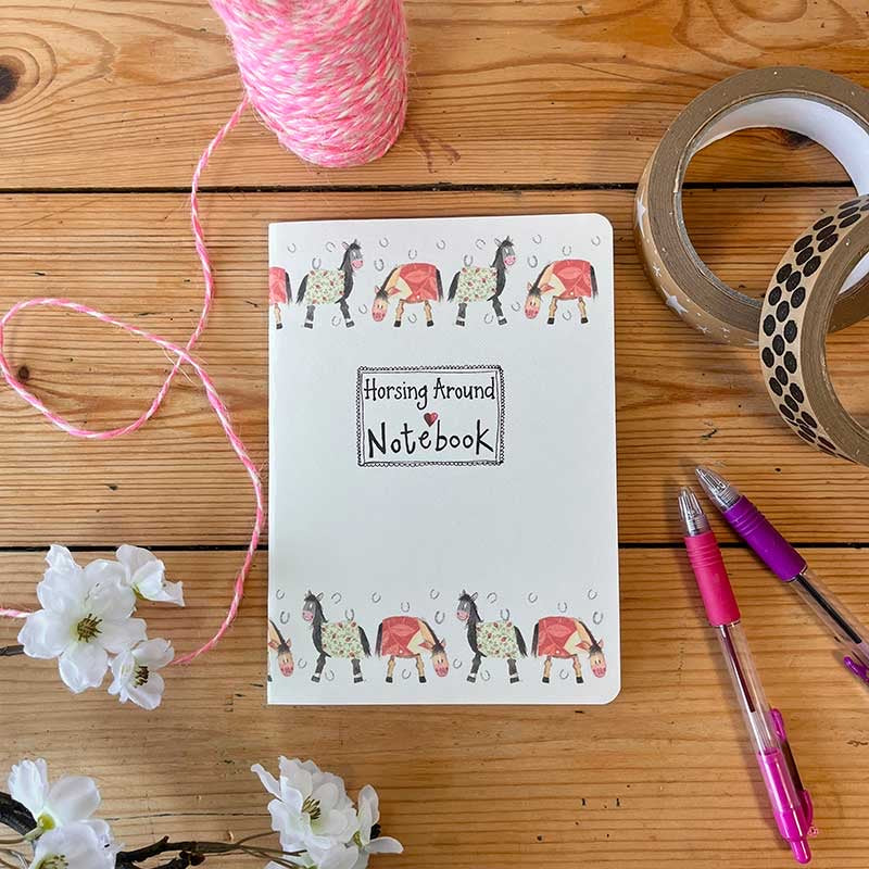Horsing Around Medium Soft Notebook