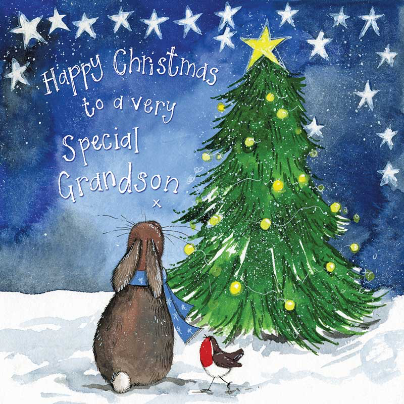 Grandson Christmas Card