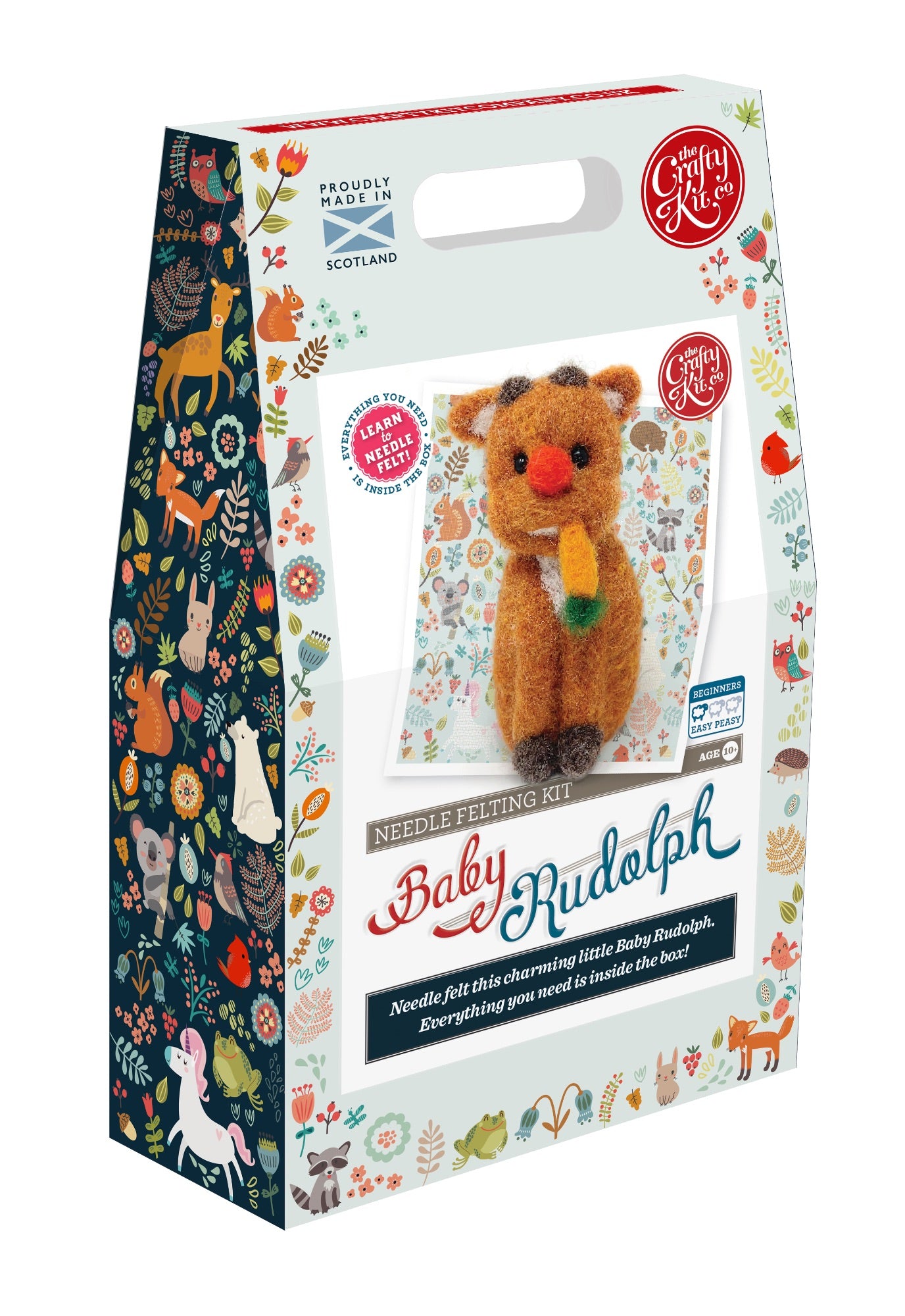 Baby Rudolph Needle Felting Craft Kit