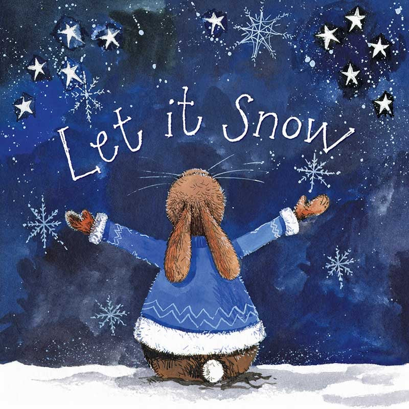 Let It Snow Christmas Card