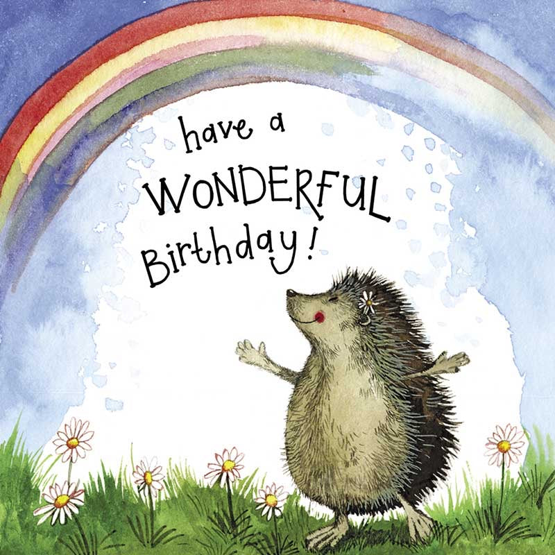 Hedgehog Greeting Card