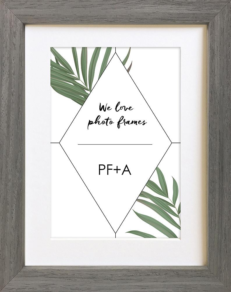 Grey Wood Frame 8x6" for 6x4”