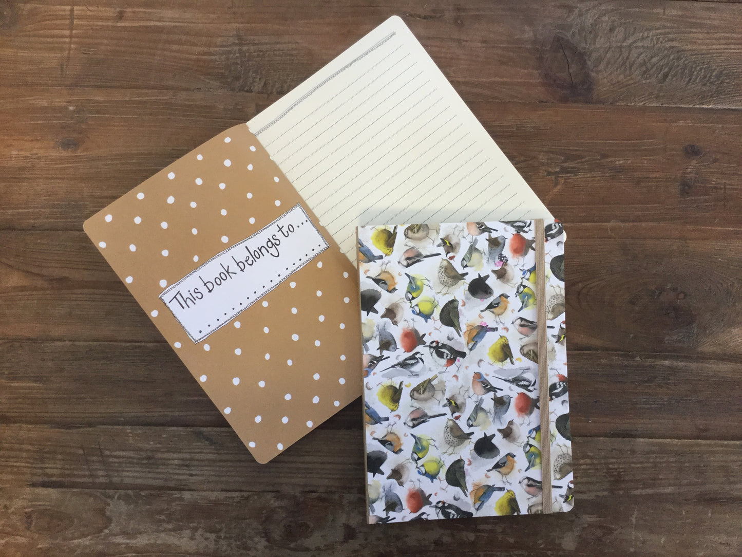 Birds Large Chunky Notebook