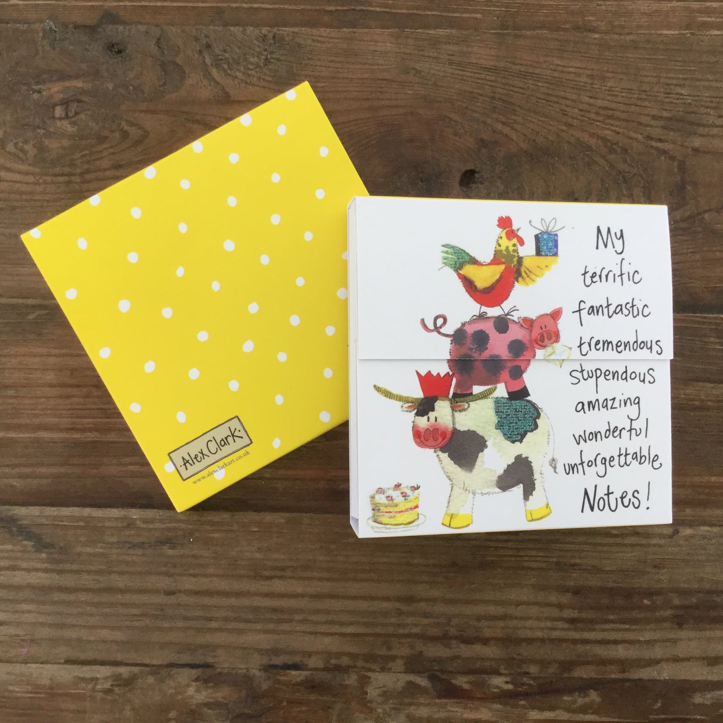 Farmyard Animals Magnetic Notepad