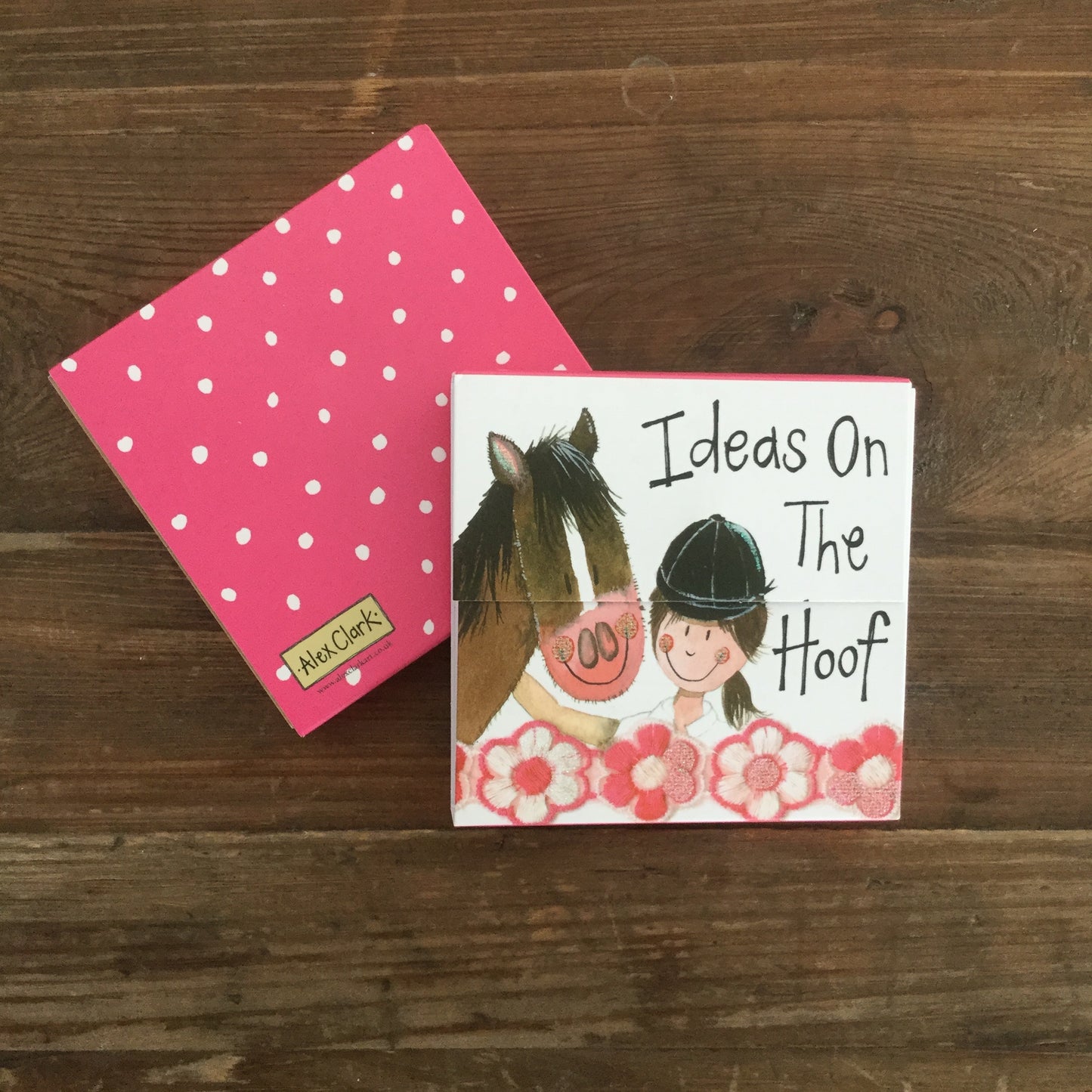Horse and Rider Mini Magnetic Notepad