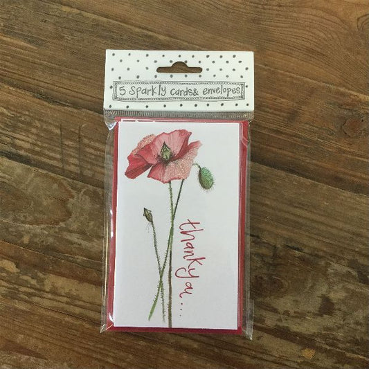 Thank You Flower Notelets (5 Pack)