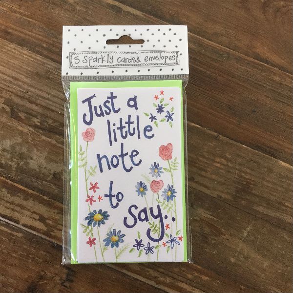 Little Note Flowers Notelets (5 Pack)