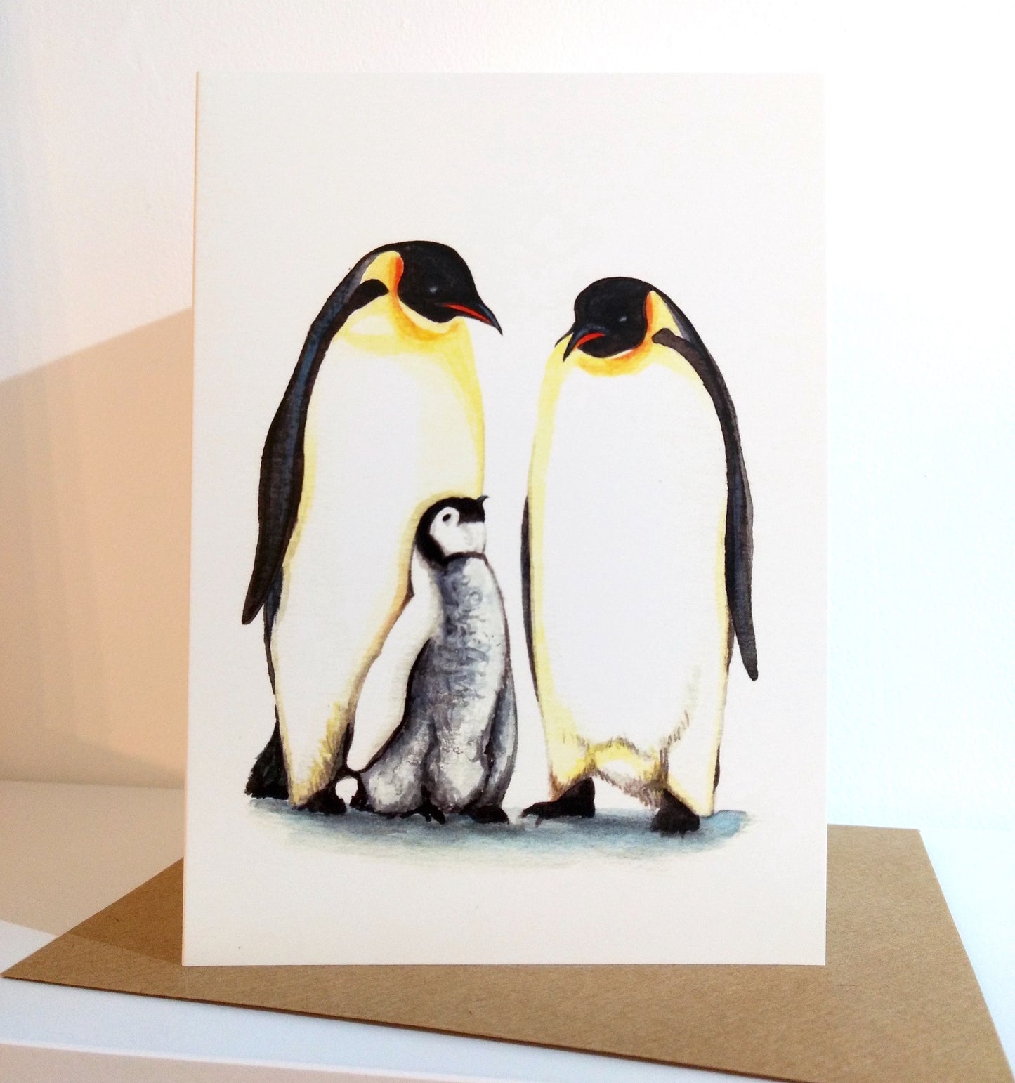 Penguins Greeting Card