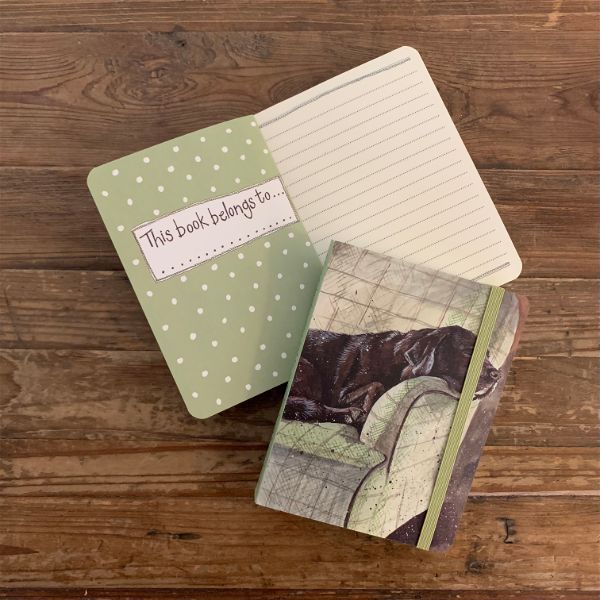 Buddy Labrador Dog Small Chunky Notebook