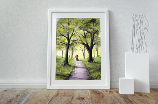 Woodland Walk - A3 Print