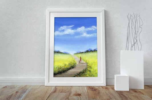 Summer Walk - A3 Print