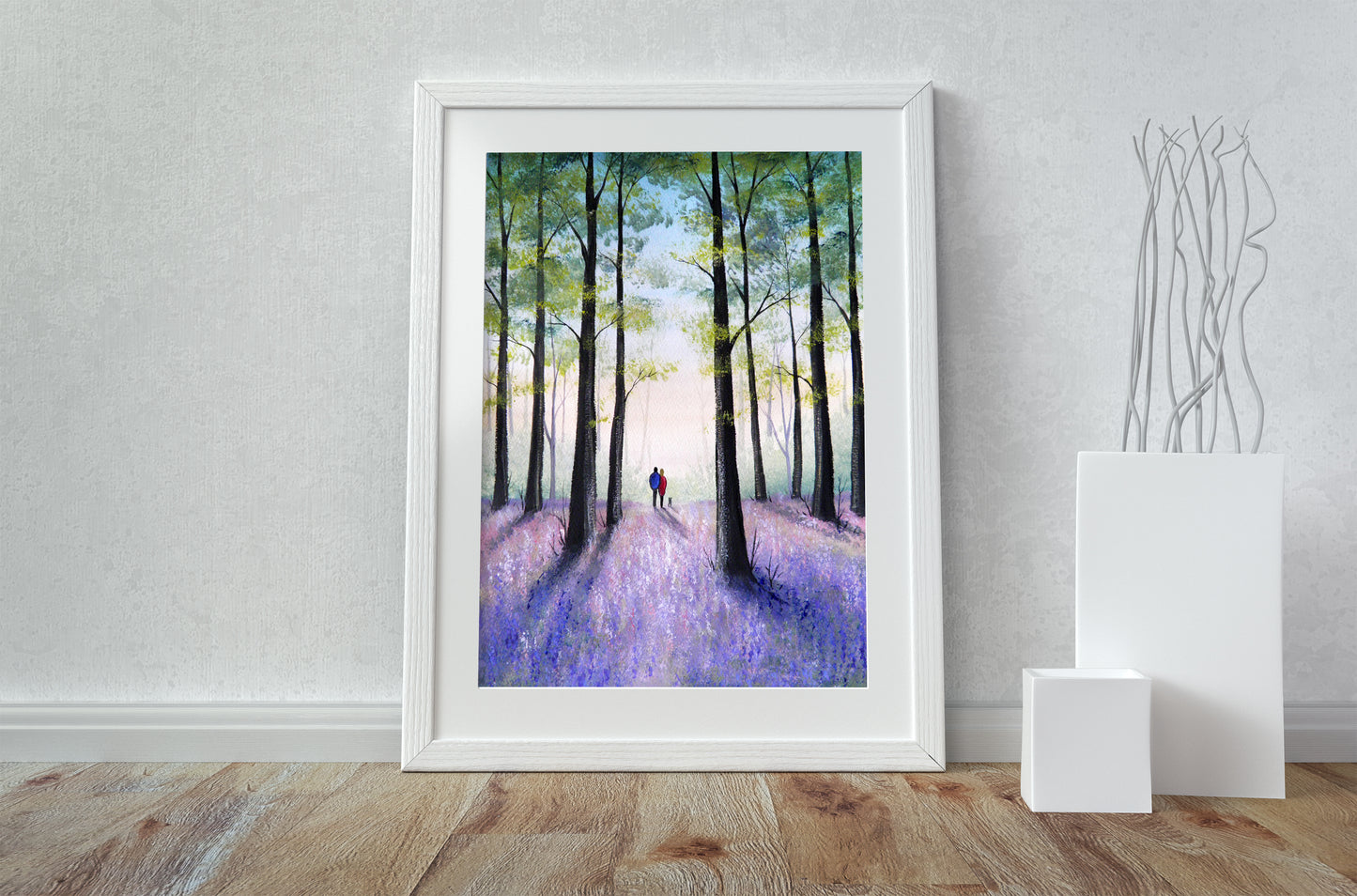 Bluebell Wood - A3 Print